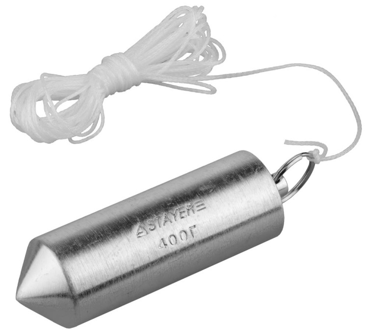 Отвес STAYER "MASTER" строительный со шнуром, 400г,  ( 0635-40_z01 )