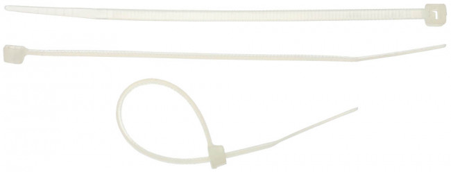 Хомуты-стяжки белые, 3.5 х 300 мм, 50 шт, нейлоновые, STAYER Professional,  ( 3785-30 )