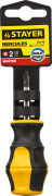 Отвертка STAYER "MASTER" "HERCULES", Сr-V, противоскользящая рукоятка, PH2x38мм,  ( 25052-38-2_z02 ) Отвертка STAYER "MASTER" "HERCULES", Сr-V, противоскользящая рукоятка, PH2x38мм,  ( 25052-38-2_z02 )
