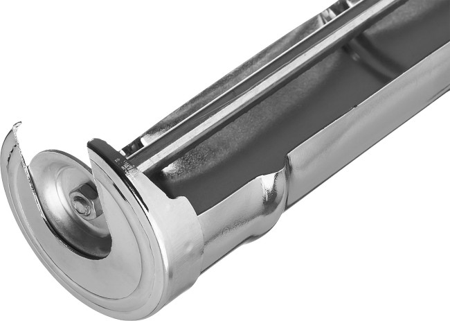 STAYER "PROFESSIONAL". Пистолет для герметика, полукорпусной, хромированный, зубчатый шток, 310мл,  ( 0662 )