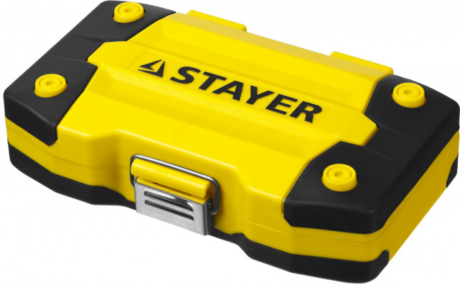 Набор STAYER "PROFESSIONAL": Насадки BlackPro для ударного шуруповерта, Сr-Mo сталь, 45предм,  ( 26225-H45 ) Набор STAYER "PROFESSIONAL": Насадки BlackPro для ударного шуруповерта, Сr-Mo сталь, 45предм,  ( 26225-H45 )