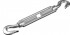Талреп DIN 1480, крюк-крюк, М5, 20 шт, оцинкованный, STAYER,  ( 30525-05 )