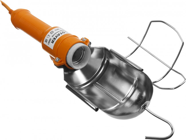 Светильник переносной с выключателем, 5м, 60 Вт/220 В, STAYER,  ( 56061 ) Светильник переносной с выключателем, 5м, 60 Вт/220 В, STAYER,  ( 56061 )