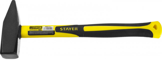 Молоток слесарный с фиберглассовой рукояткой 1000 г, STAYER Fiberglass,  ( 20050-10_z01 ) Молоток слесарный с фиберглассовой рукояткой 1000 г, STAYER Fiberglass,  ( 20050-10_z01 )