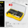 Набор STAYER "PROFI": Биты Cr-Mo, в компактном боксе. 32 предмета, 26135-H32