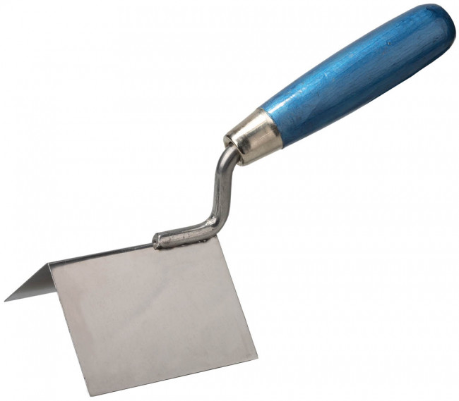 Кельма STAYER "PROFI" для внешних углов, нержавеющее полотно, 80х60мм,  ( 0835 )