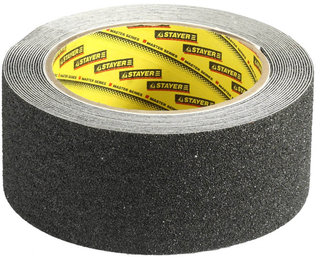 Клейкая лента, STAYER Profi 12270-50-05, противоскользящая, 50мм х 5м,  ( 12270-50-05 )