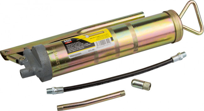 Шприц STAYER автомобильный металлический, 400гр,  ( 4315-400 )