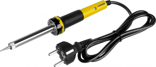 Набор STAYER "PROFI" для паяльных работ, 55300 + шприц + подставка + припой, 30 Вт ( 55316-30-H4 )