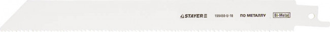 Полотно STAYER "PROFI" S1122VF к саб эл.ножов Bi-Met,унив с перем шаг зубьев,дерев с гвозд,мет,пласт,мет.трубы до 4",  ( 159450-U-18 )