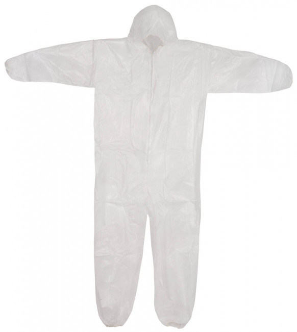 Комбинезон STAYER "PROFESSIONAL", защитный из ламинированного спанбонда, 50-52 размер,  ( 1160-50_z01 )