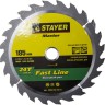 Диск пильный "FAST-Line" по дереву, 185x20мм, 24Т, STAYER,  ( 3680-185-20-24 )