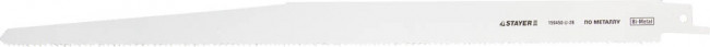 Полотно STAYER "PROFI" S1222VF к саб эл.ножов Bi-Met,универс с перем шаг зубьев, мет.трубы до 6",  ( 159450-U-28 )