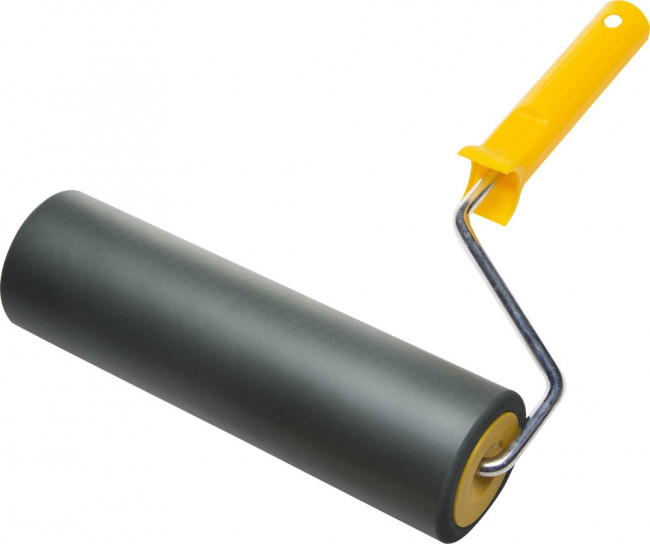 Валик прижимной STAYER "PROFI" в сборе, полиуретановый, бюгель 8мм, 64x240мм,  ( 03913-24 ) Валик прижимной STAYER "PROFI" в сборе, полиуретановый, бюгель 8мм, 64x240мм,  ( 03913-24 )