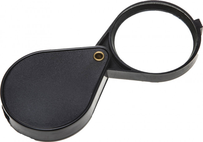 Лупа STAYER "STANDARD" карманная складная, 6 кратное увеличение, диаметр линзы - 60мм,  ( 40521-60 ) Лупа STAYER "STANDARD" карманная складная, 6 кратное увеличение, диаметр линзы - 60мм,  ( 40521-60 )