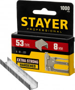 STAYER 8 мм скобы для степлера тонкие тип 53, 1000 шт ( 3159-08_z02 ) STAYER 8 мм скобы для степлера тонкие тип 53, 1000 шт ( 3159-08_z02 )