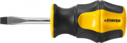Отвертка STAYER "MASTER" "HERCULES", Сr-V, противоскользящая рукоятка, SL5,0x38мм ,  ( 25051-38-5.0_z01 ) Отвертка STAYER "MASTER" "HERCULES", Сr-V, противоскользящая рукоятка, SL5,0x38мм ,  ( 25051-38-5.0_z01 )