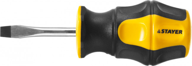 Отвертка STAYER "MASTER" "HERCULES", Сr-V, противоскользящая рукоятка, SL5,0x38мм ,  ( 25051-38-5.0_z01 ) Отвертка STAYER "MASTER" "HERCULES", Сr-V, противоскользящая рукоятка, SL5,0x38мм ,  ( 25051-38-5.0_z01 )