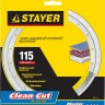 Круг отрезной алмазный STAYER "MASTER" сплошной, влажная резка, 22,2х115мм,  ( 36675-115 )