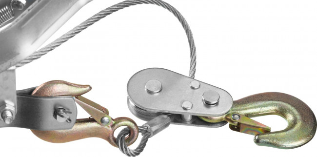 Лебедка STAYER "MAXPull" рычажная, тросовая, 4т/3м,  ( 4310-4 )