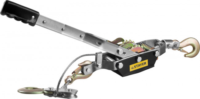 Лебедка STAYER "MAXPull" рычажная, тросовая, 4т/3м,  ( 4310-4 )