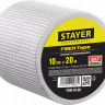 Серпянка самоклеящаяся FIBER-Tape, 10 см х 20м, STAYER Professional 1246-10-20,  ( 1246-10-20 )