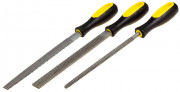 Набор STAYER "PROFI": Рашпили, пластмассовая двухкомпонентная рукоятка, 200мм, 3шт,  ( 1690-20-H3_z01 )
