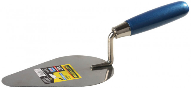 Кельма STAYER "PROFI", "овал", нержавеющее полотно, деревянная рукоятка ,  ( 0831-4 )