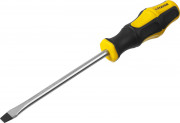 Отвертка STAYER "MASTER" "HERCULES", Сr-V, противоскользящая рукоятка, SL8,0x150мм,  ( 25051-08-15_z02 )