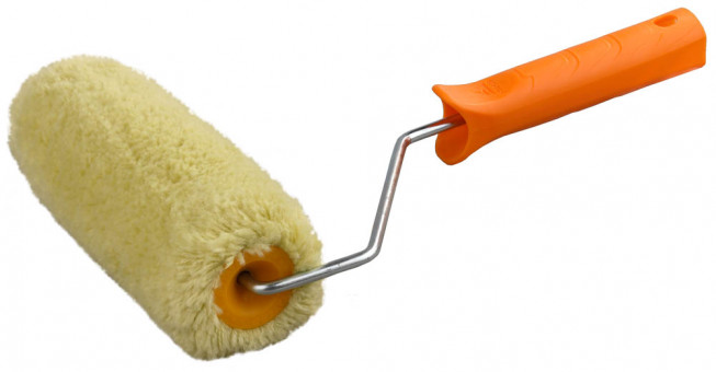 Валик фасадный SYNTEX ПОЛИАКРИЛ малярный в сборе, ворс 18мм, бюгель 6мм, 50х180мм, STAYER Master, ( 0320-18 ) Валик фасадный SYNTEX ПОЛИАКРИЛ малярный в сборе, ворс 18мм, бюгель 6мм, 50х180мм, STAYER Master, ( 0320-18 )