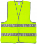 Жилет сигнальный STAYER "MASTER", желтый, размер XXL (52-54),  ( 11620-52 )