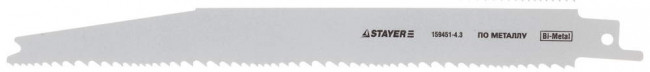 Полотно STAYER "PROFI" S345XF к саб эл.ножов Bi-Met,дер с гвозд,лист мет,Al проф 3-18мм,пласт,стеклопл,200/2,1-4,3мм, ( 159451-4.3 ) Полотно STAYER "PROFI" S345XF к саб эл.ножов Bi-Met,дер с гвозд,лист мет,Al проф 3-18мм,пласт,стеклопл,200/2,1-4,3мм, ( 159451-4.3 )