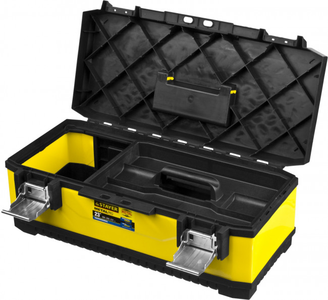 Ящик для инструмента "METALPRO" металлический, STAYER Professional,  ( 2-38011-21.5_z01 )