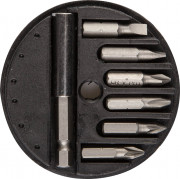 Набор STAYER Биты "MASTER" с магнитным адаптером в круглом мини-боксе, PH1, PH2, PZ1, PZ2, SL4,5, SL5,5, 7 пред ,  ( 2607-H7_z01 ) Набор STAYER Биты "MASTER" с магнитным адаптером в круглом мини-боксе, PH1, PH2, PZ1, PZ2, SL4,5, SL5,5, 7 пред ,  ( 2607-H7_z01 )