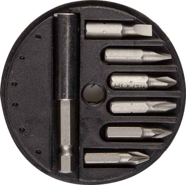 Набор STAYER Биты "MASTER" с магнитным адаптером в круглом мини-боксе, PH1, PH2, PZ1, PZ2, SL4,5, SL5,5, 7 пред ,  ( 2607-H7_z01 ) Набор STAYER Биты "MASTER" с магнитным адаптером в круглом мини-боксе, PH1, PH2, PZ1, PZ2, SL4,5, SL5,5, 7 пред ,  ( 2607-H7_z01 )