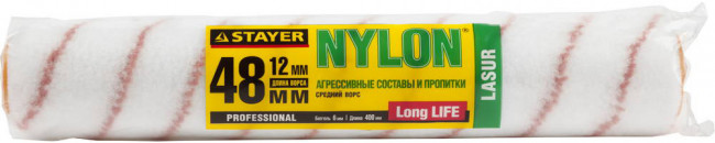 Валик "NYLON-SPECIAL" малярный в сборе, полиамид, ворс 12мм, 44х400мм, STAYER Profi, ( 03057-40 ) Валик "NYLON-SPECIAL" малярный в сборе, полиамид, ворс 12мм, 44х400мм, STAYER Profi, ( 03057-40 )