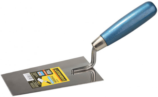 Кельма STAYER "PROFI", "трапеция", нержавеющее полотно, деревянная рукоятка, 140мм ,  ( 0830-14 )