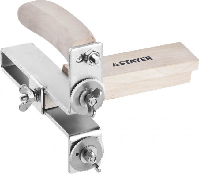 Резак STAYER "PROFI" дисковый по гипсокартону с дополнительной рукояткой 3-120мм  ,  ( 15175_z01 )