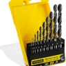 Набор сверл по металлу 10 шт (d=1-10 мм), HSS-R, сталь М2(S6-5-2), STAYER Professional 29602-H10, DIN 338 ( 29602-H10_z01 )