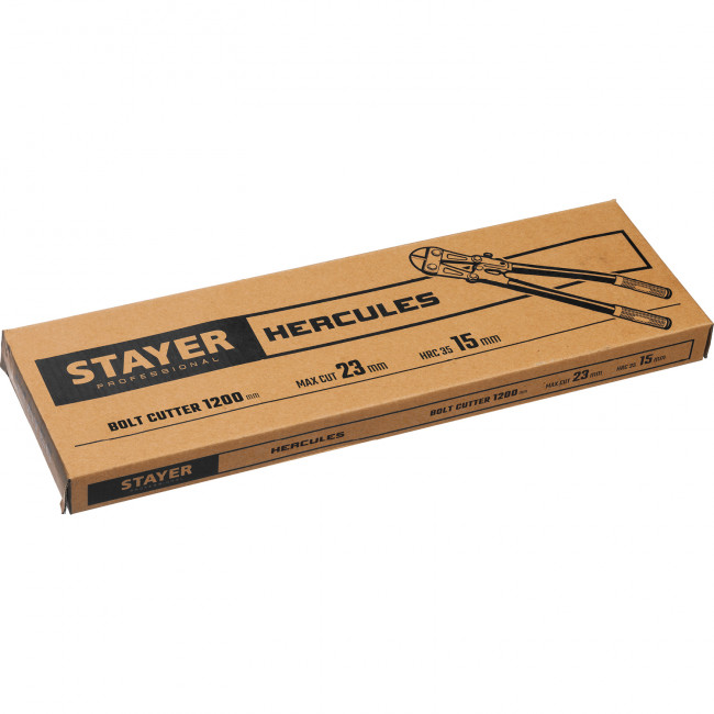 Болторез Hercules, max d=23 / HRC35 d=15, 1200 мм, STAYER, ( 2330-120 )