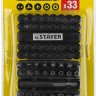 Набор, STAYER Master 26084-H33: Биты СПЕЦИАЛЬНЫЕ Cr-V, с магнитным адаптером, в ударопрочном держателе, 33 предмета,  ( 26084-H33 )