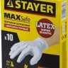 Перчатки STAYER "MASTER" латексные экстратонкие, M, 10шт,  ( 11206-M )