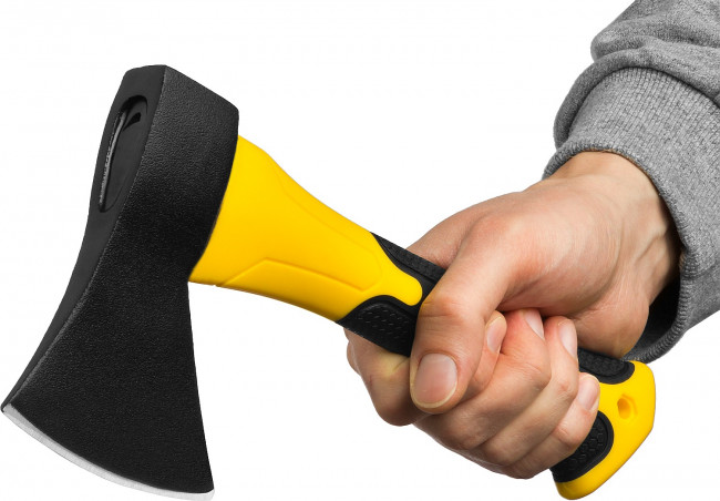 Топор COMPACT 600 г с фиберглассовой рукояткой, STAYER 2064-06,  ( 2064-06_z01 )