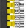 Набор STAYER "STANDARD": Торцовые головки (1/4") на пластиковом рельсе, 4-13мм, 10 предметов,  ( 27758-H10 )