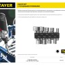 Набор STAYER "MASTER": Биты с торцевой головкой, в держателе, 9 предметов,  ( 26089-H9 )