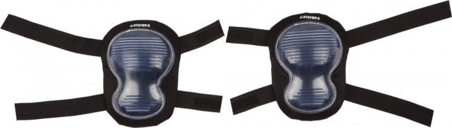 Наколенники STAYER "MASTER" с двойной пластиковой накладкой,  ( 11199 ) Наколенники STAYER "MASTER" с двойной пластиковой накладкой,  ( 11199 )