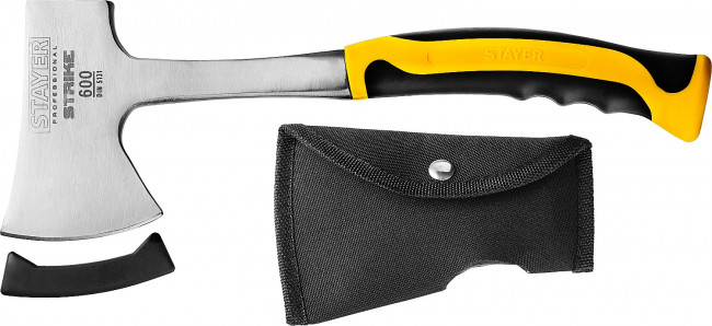 Топор STRIKE 600 г цельнометаллический, STAYER 2065-06,  ( 2065-06_z01 )