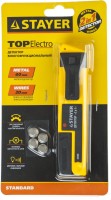 Металлодетектор STAYER "STANDARD" "TOPElectro" многофункциональный, 2в1,  ( 45296 )