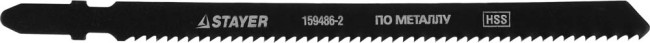 Полотна STAYER "STANDARD", T318B, для эл.лобзиков, HSS, по цв. мeт, фрезер.развед, тонколист сталь, EU, T318B, 110/2мм, 2шт,  ( 159486-2 ) Полотна STAYER "STANDARD", T318B, для эл.лобзиков, HSS, по цв. мeт, фрезер.развед, тонколист сталь, EU, T318B, 110/2мм, 2шт,  ( 159486-2 )