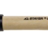 Кисть круглая STAYER "MASTER", светлая натурал. щетина, пластм. корпус, деревян. ручка, №10 x40мм,  ( 0141-40 )
